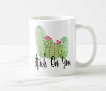 Чаша, дизајн кактус 04