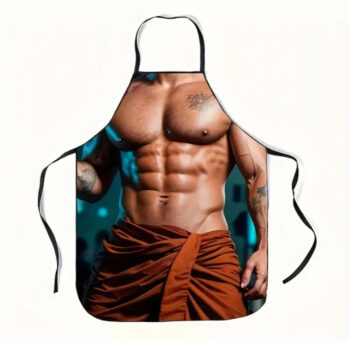 Престилка за готвење „Машко тело“ 03